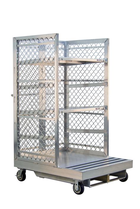 Order Picker - Order Picking Cart for Warehouse Fulfillment - 3 Shelves