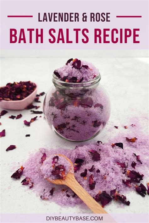 DIY Lavender Bath Salts (4 Ways) - DIY Beauty Base