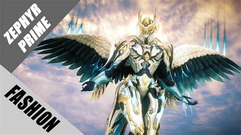 Warframe | Fashion Frame | Zephyr Prime : Empyrean Sentinel - YouTube