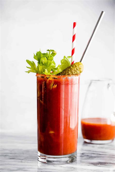 The Best Homemade Bloody Marys Ever | Diethood