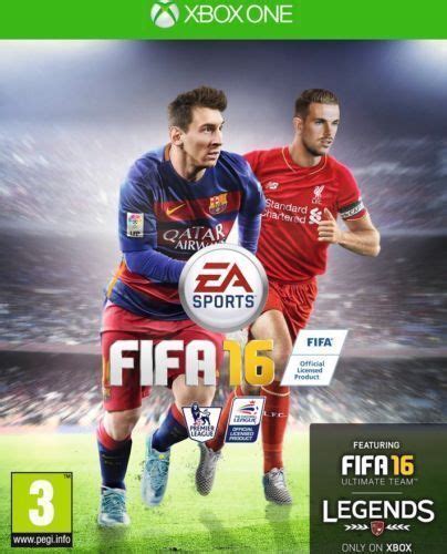 FIFA 16 (Xbox One) PEGI 3+ Sport: Football Soccer Expertly Refurbished Product 5030938112884 | eBay