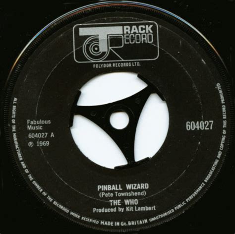 The Who - Pinball Wizard (1969, Vinyl) | Discogs