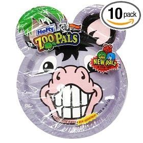 Hefty Zoo Pals Plates, 20 Count Packs (Pack of 10) | Animal birthday party, Childhood toys ...