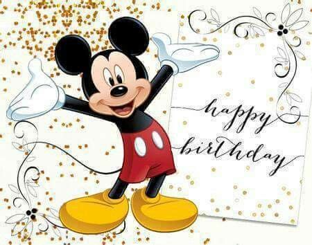 Pin by Susan L Schaap on Happy Birthday | Happy birthday mickey mouse, Happy birthday disney ...