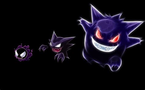 #Gastly #Haunter #Gengar - #Pokemon [Movies/Shows • Gaming] #desktop # ...