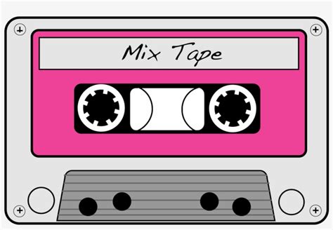 Mixtape Drawing Mix Tape - Mix Tape Clip Art - Free Transparent PNG ...