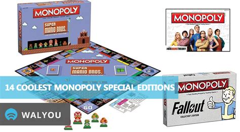 14 Coolest Monopoly Special Editions | Walyou