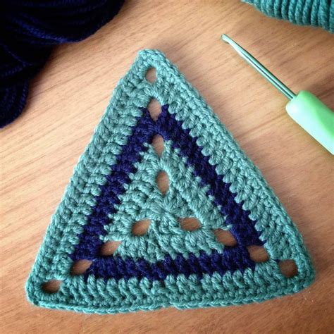 Triangular Crochet Motif