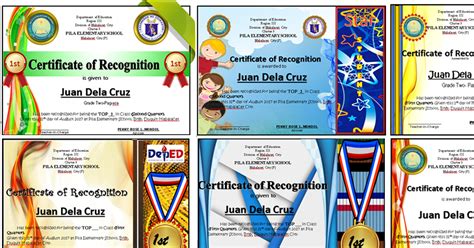 Award Certificates Editable And Free To Download Deped Click | Images and Photos finder