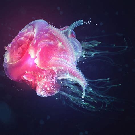 Colorful Jellyfish Wallpaper - WallpaperSafari