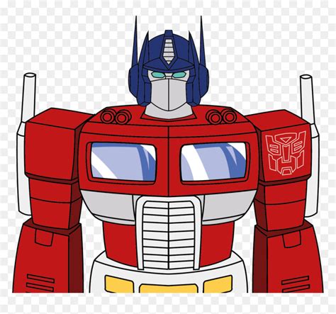 Optimus Prime A Clear Classic - Classic Optimus Prime Cartoon, HD Png ...