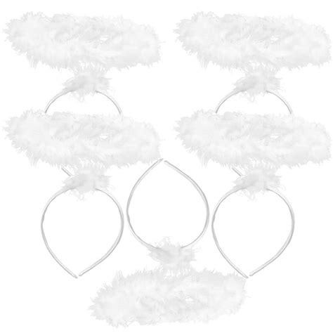 5Pcs Angel Halo Headbands Angel Halo Hair Piece Angel Cosplay Costume ...