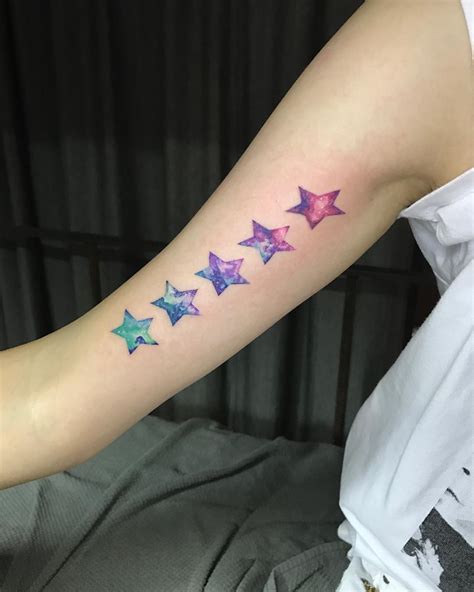 75+ Unique Star Tattoo Designs & Meanings - Feel The Space (2019)