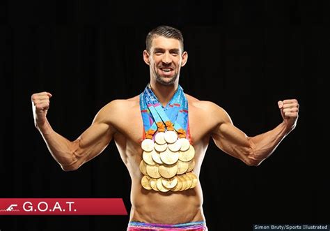 Michael Phelps Medals / Michael Phelps posa con sus 28 medallas ...