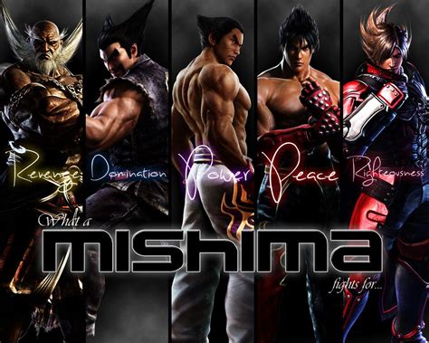 What a Mishima fights for..Jinpachi Mishima - Revenge, Heihachi Mishima ...