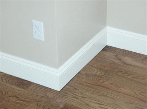 20++ Modern Baseboard Trim Ideas - HOMYHOMEE