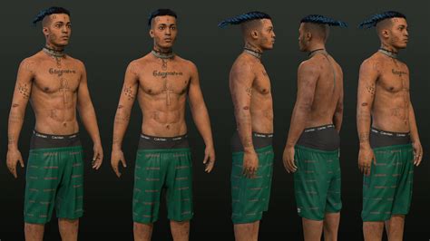 3D asset Rapper XXXTentacion Game-Ready Model | CGTrader