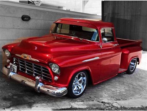 Classic Chevy Truck - 🇺🇸 Classics Daily 🇺🇸 (@classicsdaily) on Instagram: “🍬🍎🔴 Credit @a7madchev ...