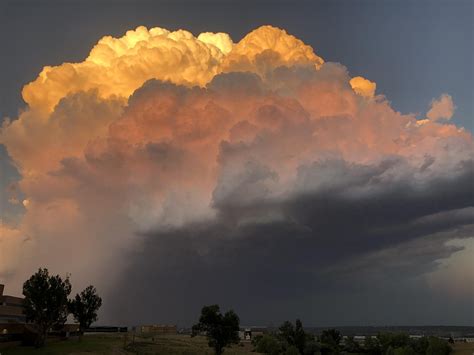 Storm clouds over Denver at sunset : r/Denver