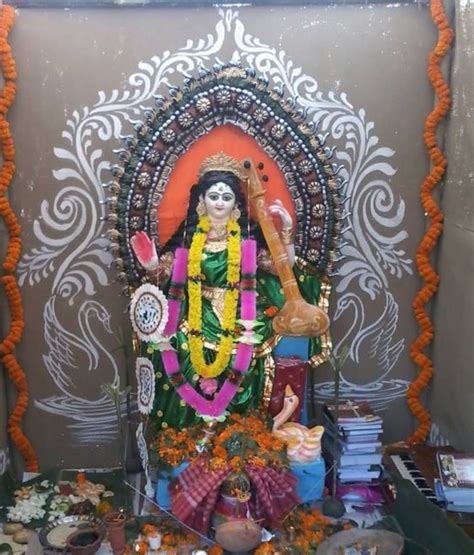 1000+ images about Saraswati Puja Decoration on Pinterest | Rangoli designs, Decoration and ...