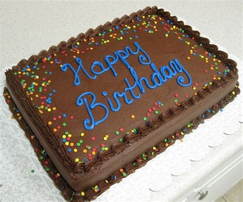 1/4 Sheet Cake | Birthday cake chocolate, Birthday sheet cakes, Sheet ...