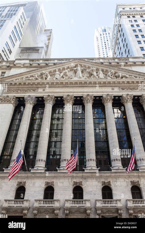 New York Stock Exchange Building, Manhattan Stock Photo - Alamy