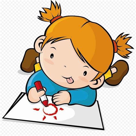 Childrens Drawing Clip Art - Silhouette PNG | Drawing for kids ...