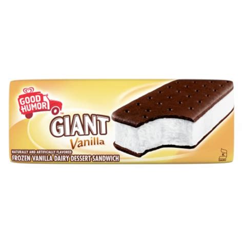 Good Humor Giant Vanilla Ice Cream Sandwich, 1 ct - Fry’s Food Stores