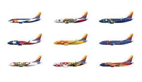 Airline Special Liveries of the Week - Southwest Airlines ...