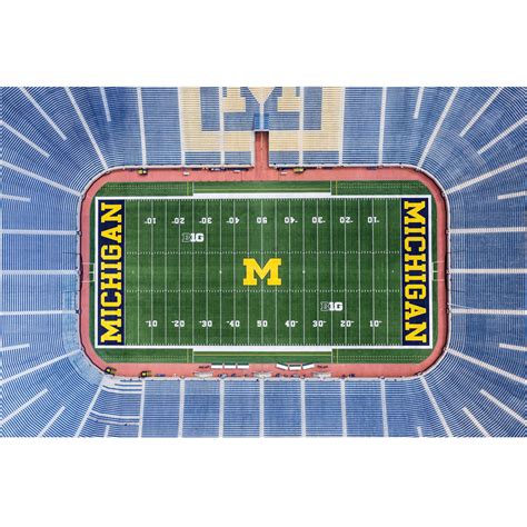 U of M Aerial View Photo Michigan Stadium Aerial Photography - Etsy ...