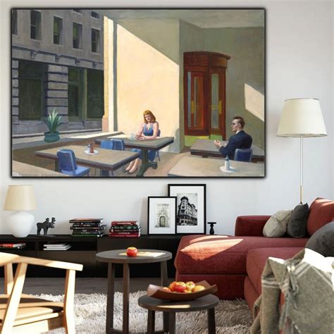 Sunlight in a Cafeteria by Edward Hopper Sunlight in a - Etsy