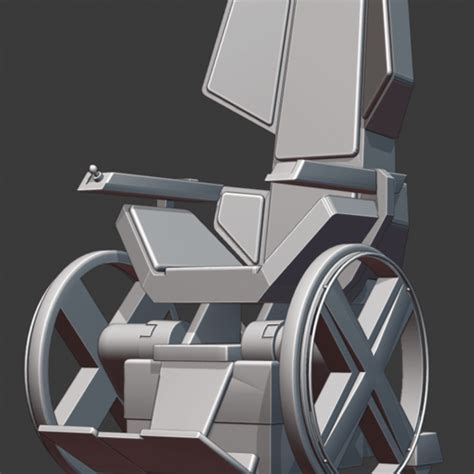 Download 3D printer designs Charles Xavier's wheelchair ・ Cults