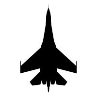 F16 Fighter Jet Icon - F 16 Icon : Fighter jet vector icon, free to download in eps, svg, jpeg ...