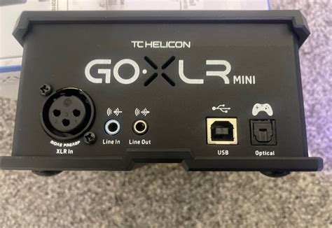 TC-Helicon GOXLR Mini Broadcaster - Black 653341329134 | eBay