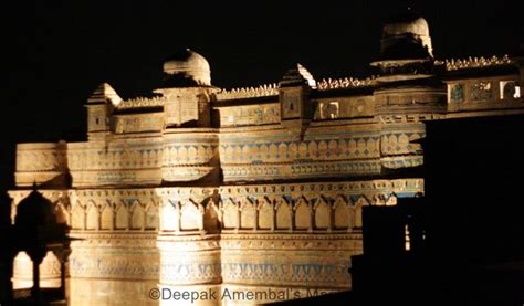 Night view of Gwalior fort | Travel fun, Fort, Architecture photo