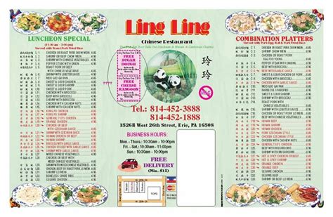 Ling Ling - 10 Reviews - Chinese - 1526B W 26th St, Erie, PA ...