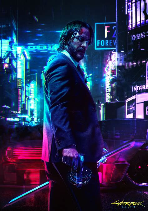 ArtStation - CYBERPUNK 2077 - JOHN WICK