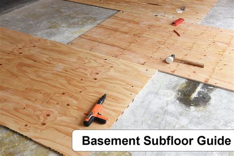 Basement Subfloor Options: Everything You Need to Know