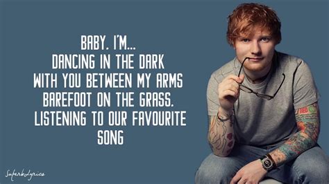 Ed Sheeran - Perfect [Lyrics On Screen] - YouTube