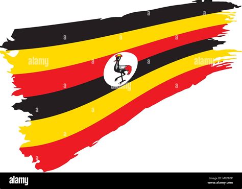 Uganda flag, vector illustration Stock Vector Image & Art - Alamy