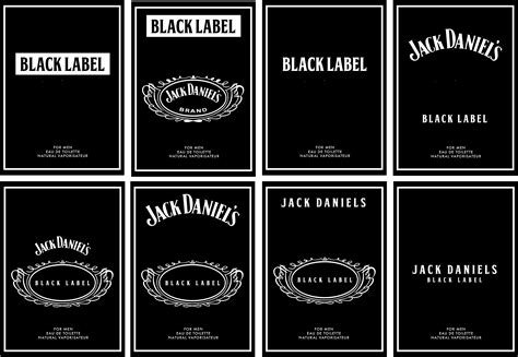 Printable Jack Daniels Label Template - Ideas of Europedias