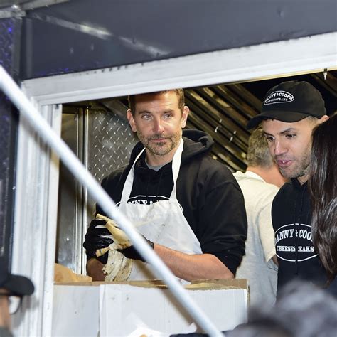 Bradley Cooper serves Philly cheesesteaks at his new food truck as part ...