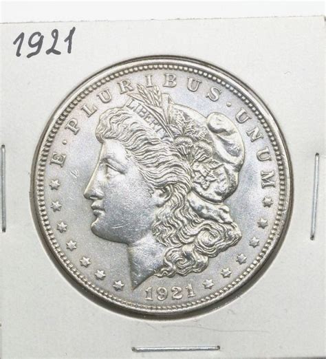 1921 MORGAN $1 ONE DOLLAR SILVER COIN | Silver coins, Coins, One dollar