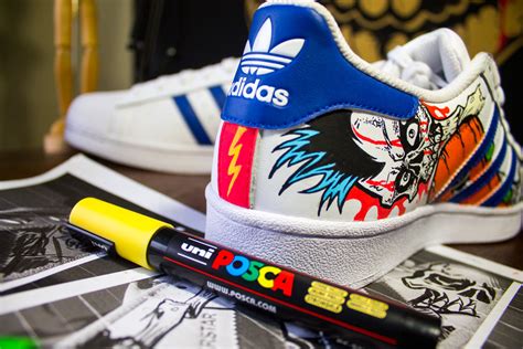 Adidas Superstar Custom Art :: Behance