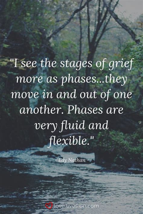 Learn why grief expert Edy Nathan sees the "stages of grief" more as ...