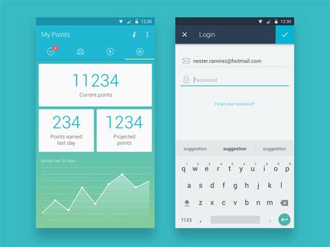 Dashboard - Login by Nestor Ramirez on Dribbble