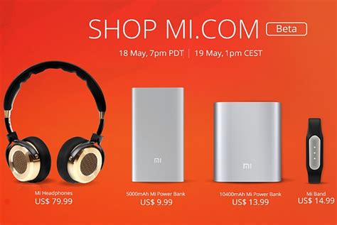 Xiaomi Now Selling Accessories in US and Europe via Mi.com | Technology ...