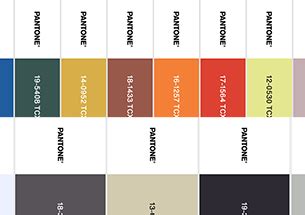 PANTONE® Europe | London Fashion Week Spring 2024 Colour Palette