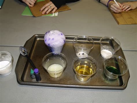 Easy Chemical Reaction Experiments