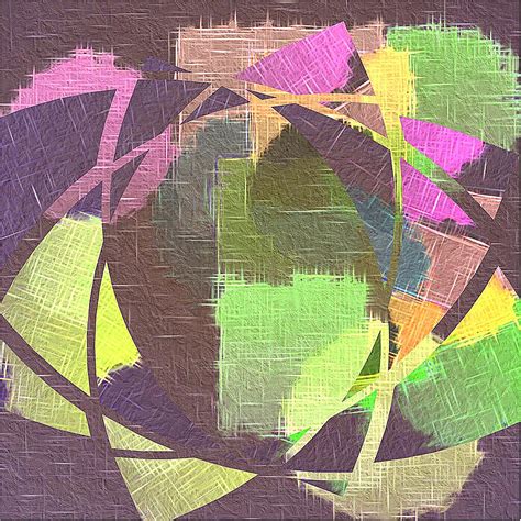 Abstract in Green and Grey Digital Art by Clive Littin - Fine Art America